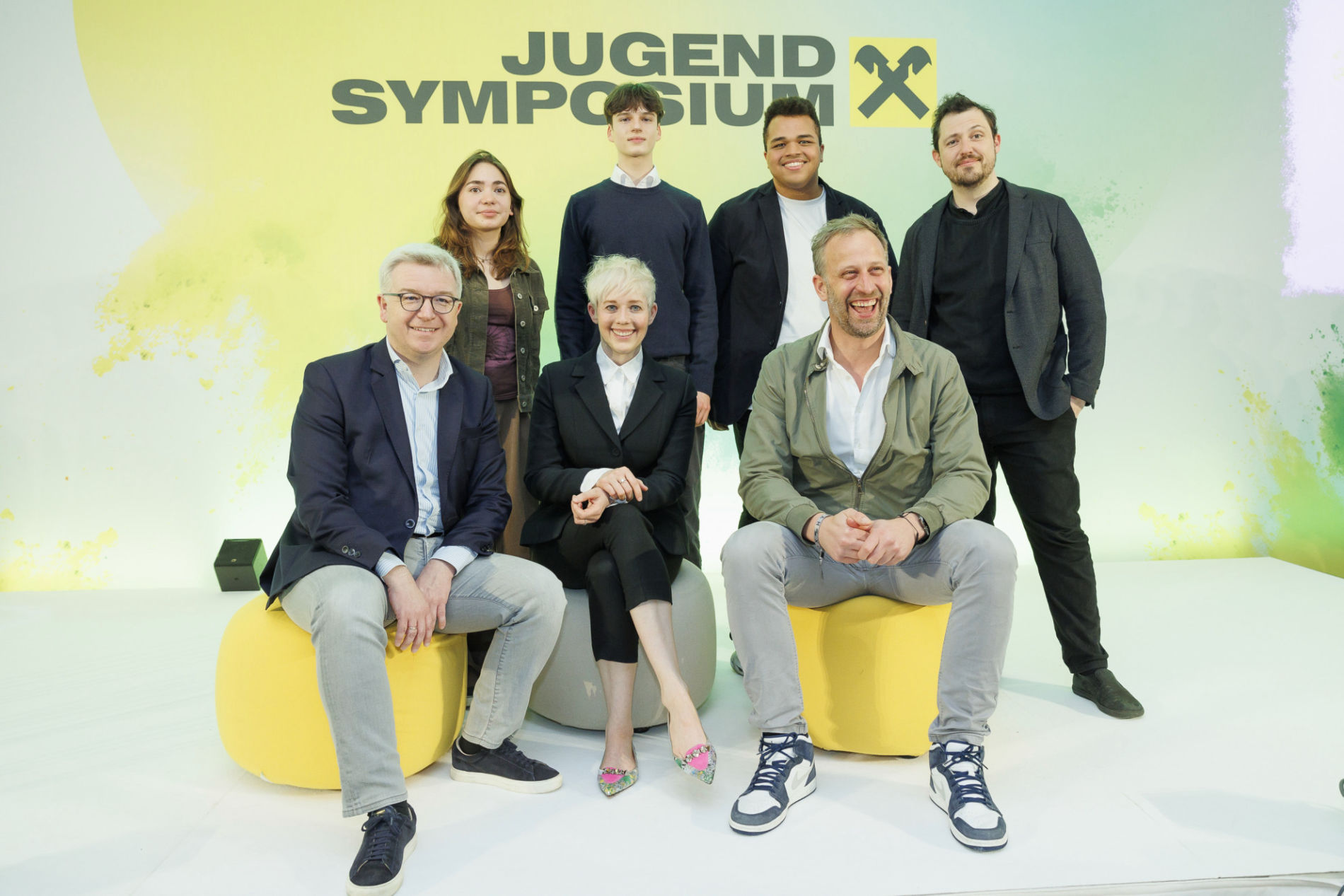 Oliver als Speaker beim Raiffeisen Jugend Symposium